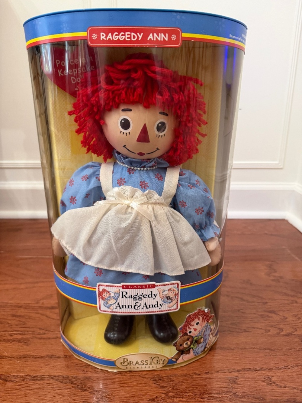 2004 Brass Key Raggedy Ann Classic Keepsake Doll NIB Collector Display